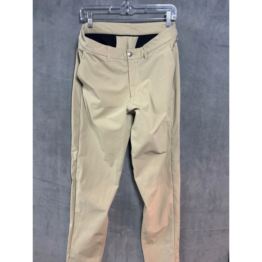 Lululemon Men's Commission Classic-Fit Pants Warpstreme Beige Size 33x31